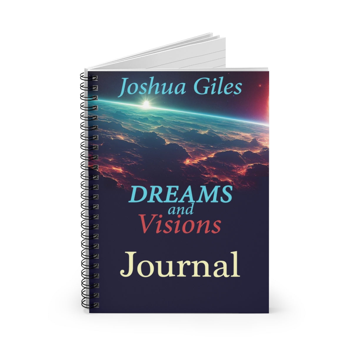 Dreams and Visions Journal Notebook - Ruled Line
