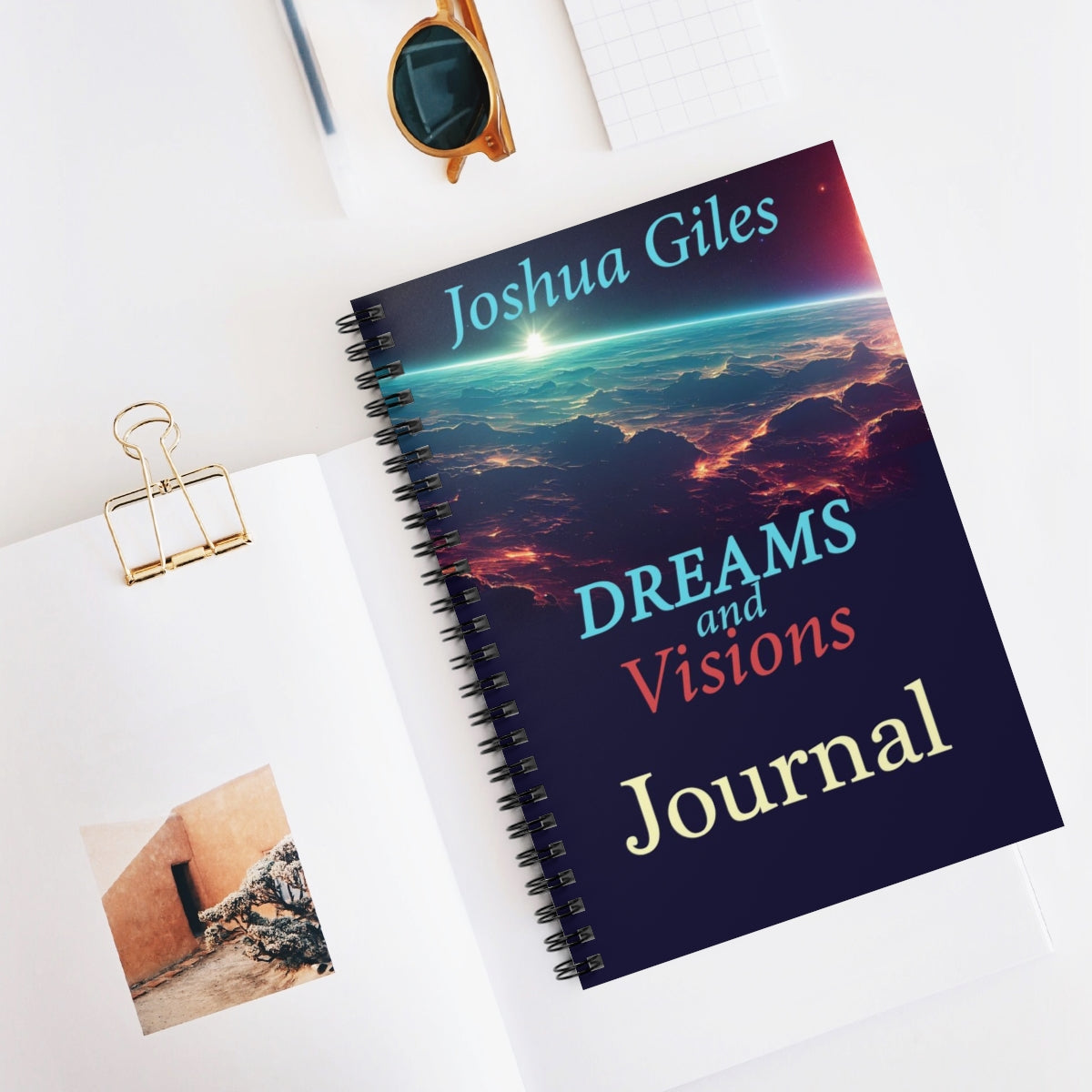 Dreams and Visions Journal Notebook - Ruled Line