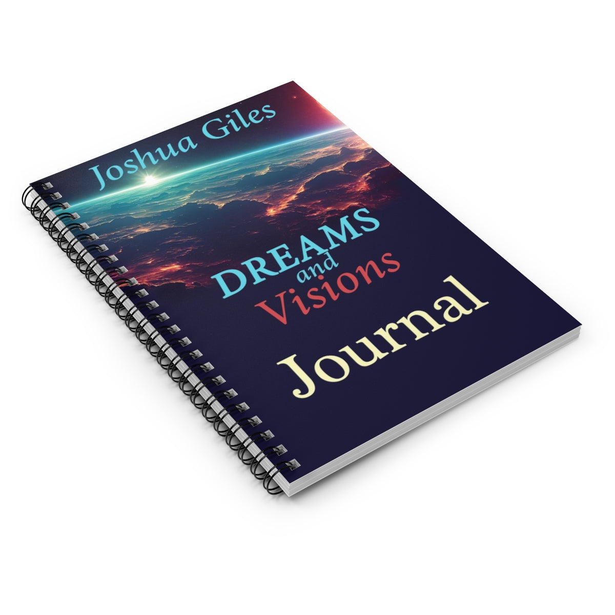 Dreams and Visions Journal Notebook - Ruled Line